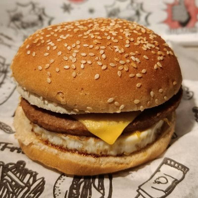 Egg X Burguer c/ Batata Frita