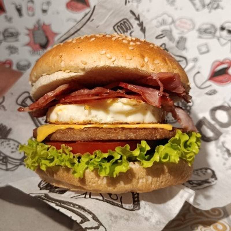 X-Tudo Burguer com Batata Frita