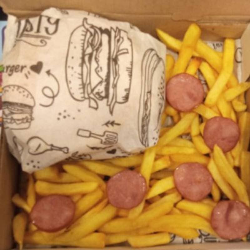 Combo de x-burguer triplo