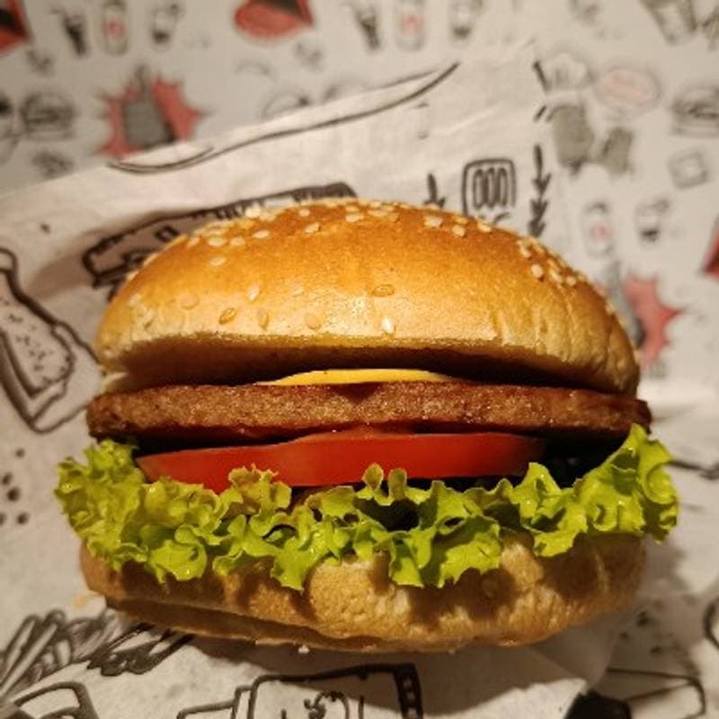 X-Burguer Salada c/ Batata Frita