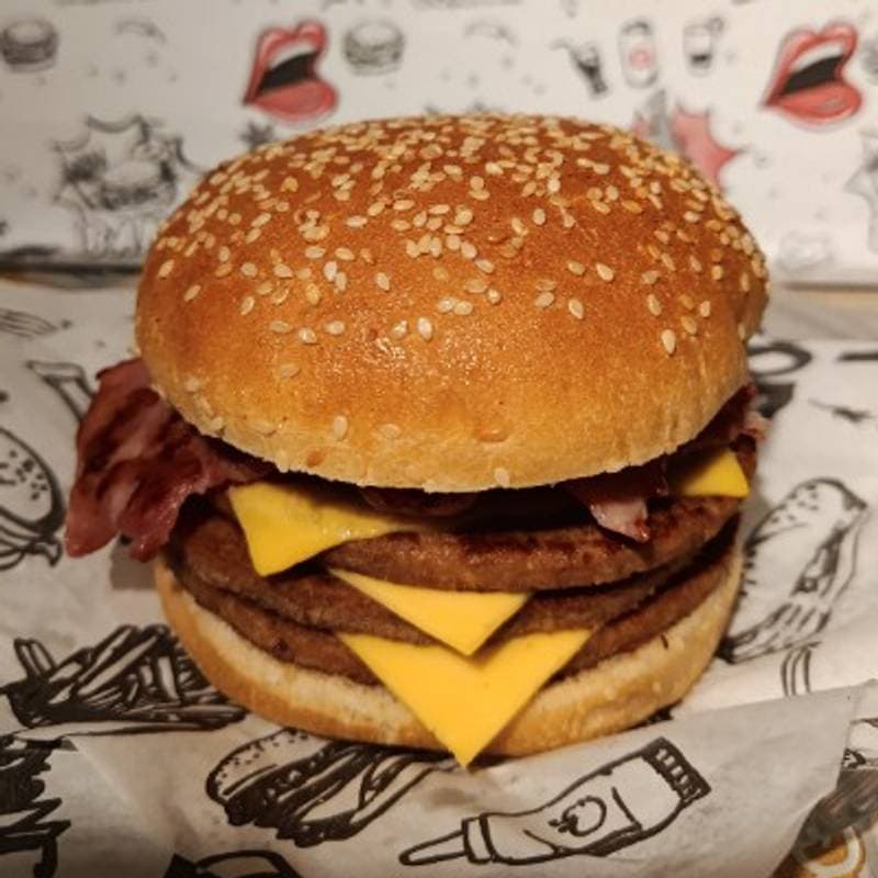 X-Bacon Triplo c/ Batata Frita