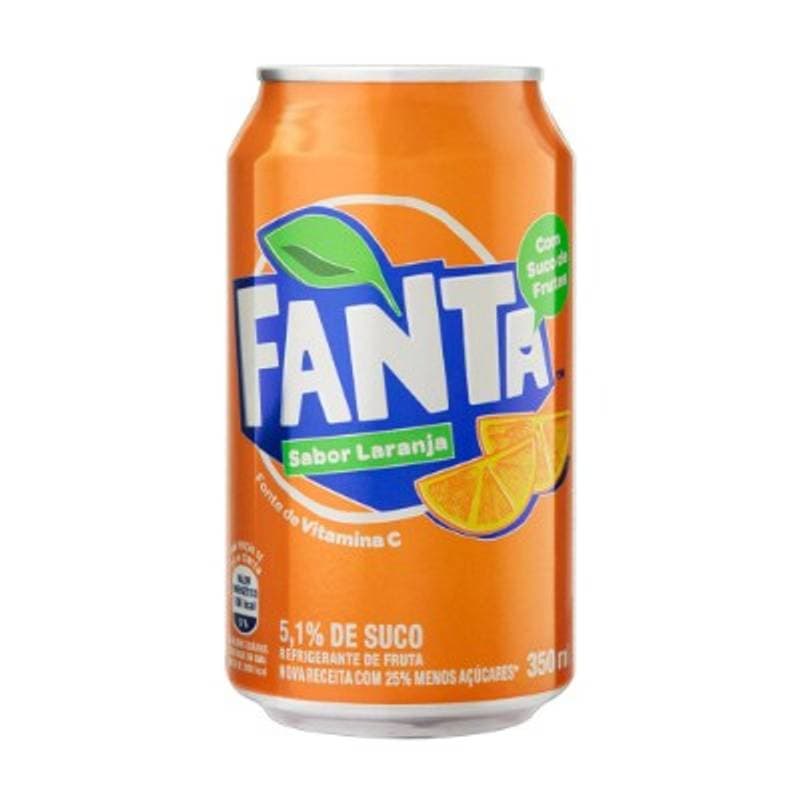 Fanta Laranja Lata