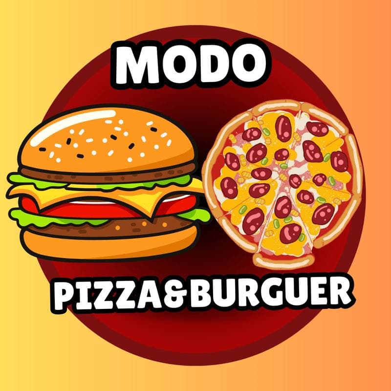 Logo Modo Pizza&Burguer