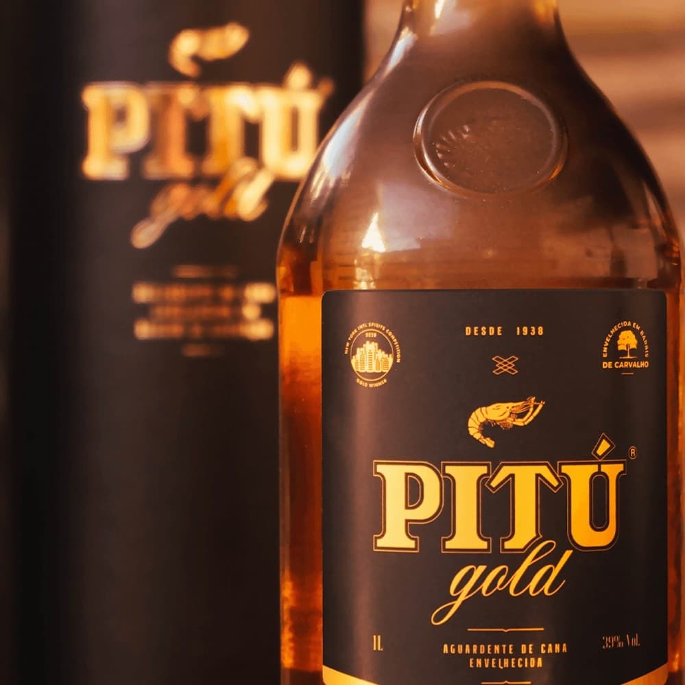 Garrafa Pitu Gold