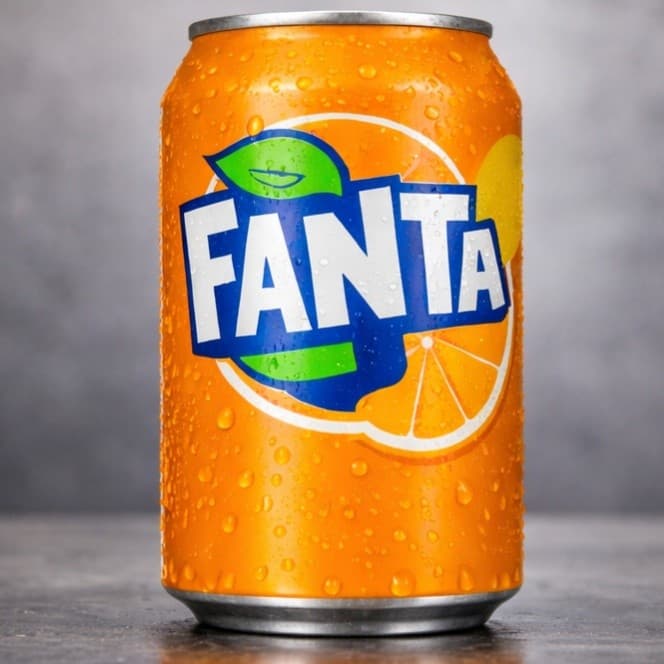 Fanta Laranja ( lata 350ml )