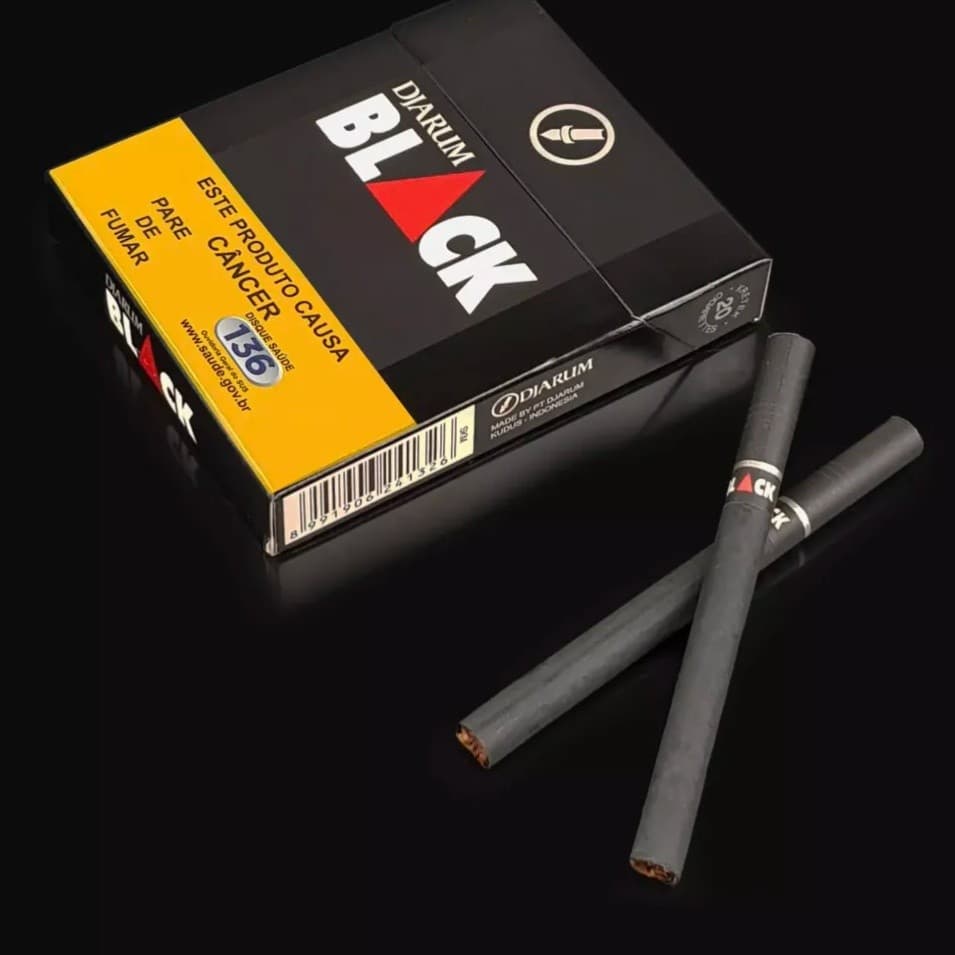 Carteira Cigarro Diarum Black