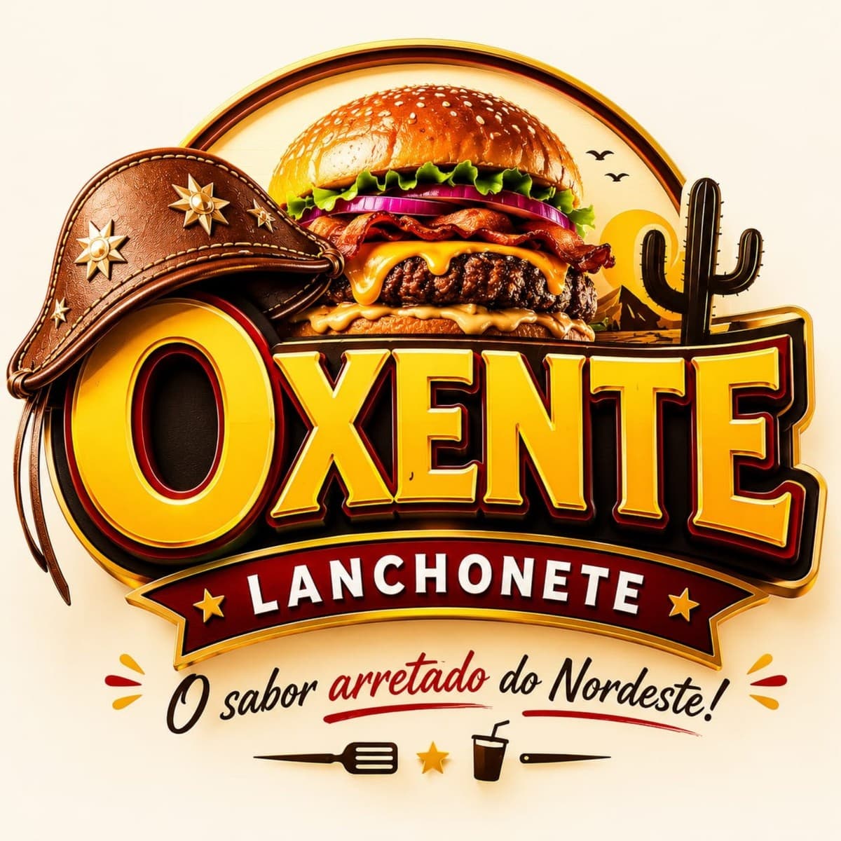 Logo Oxente Lanchonete