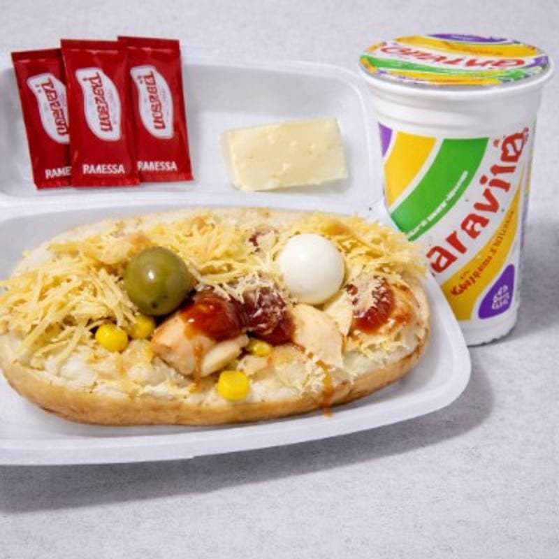 Cachorro Quente D'Bom + Guaravita