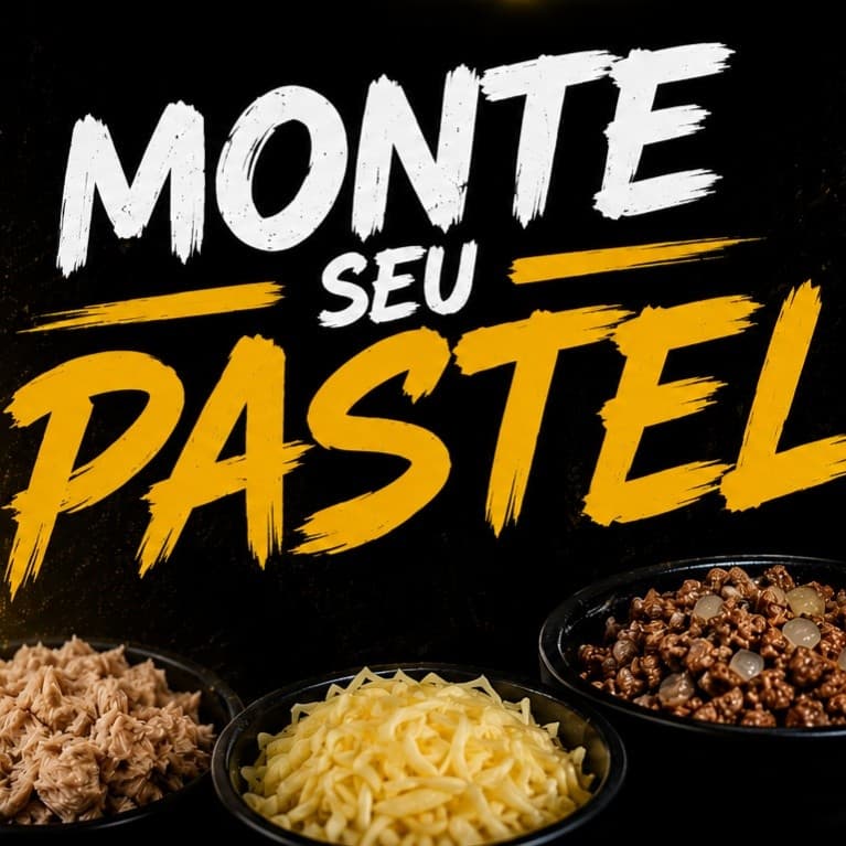 Monte O Seu Pastel Tradicional (Até 4 Recheios)