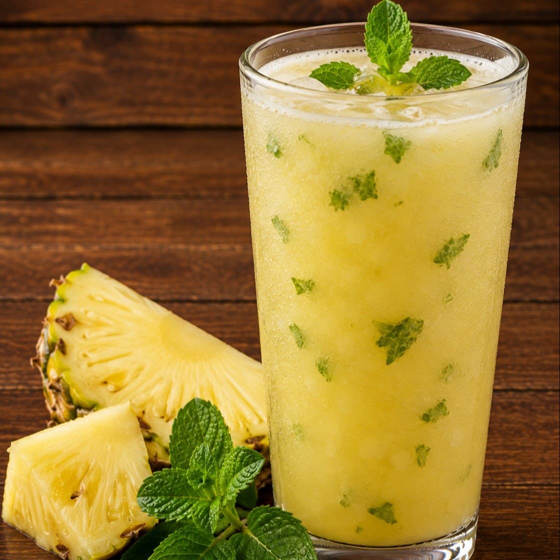 Suco de Abacaxi c/ Hortelã