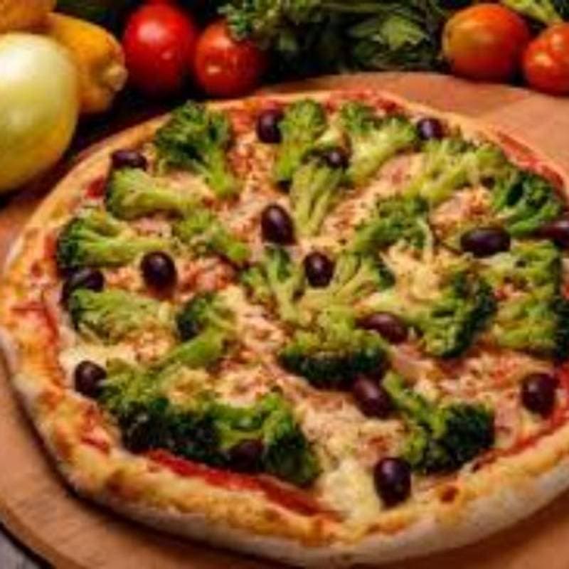 Pizza de Brócolis