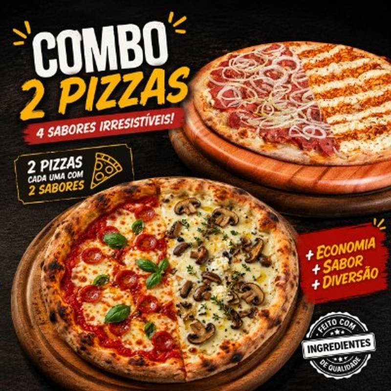 Combo 2 Pizzas - 30cm