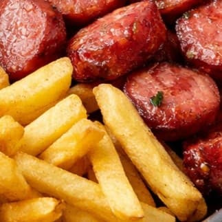 Calabresa com Fritas