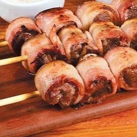 Espetinho de Carne c/ Bacon
