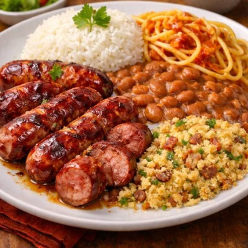 Linguiça Assada