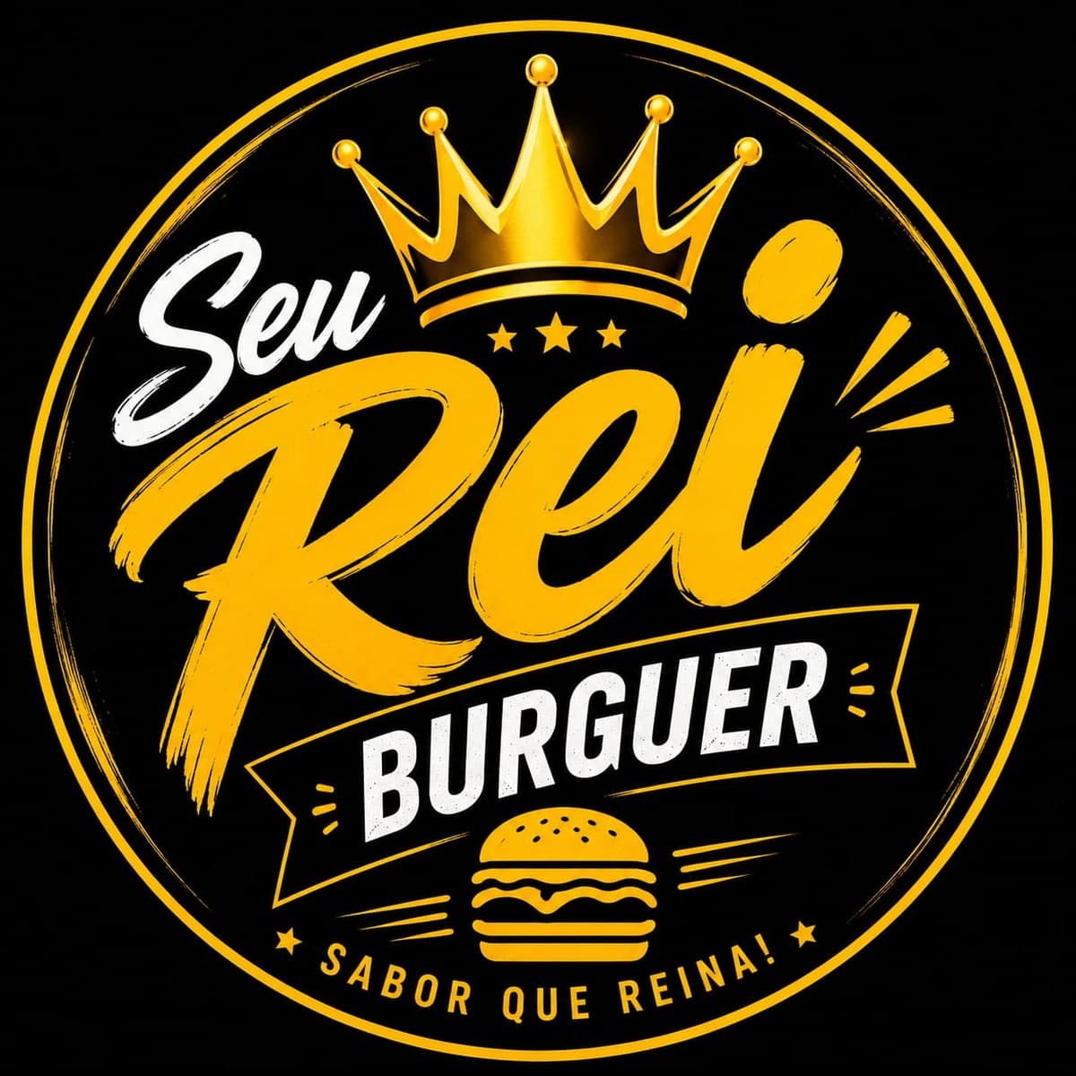 Logo Seu Rei Burguer