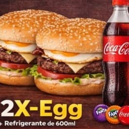 2 X Egg + Refri de 600ml